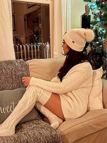 Women's Thigh High Socks, Over-The-Knee Socks, Ladies' Long Socks, Warm And Comfortable For Winter
