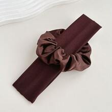 Einfarbiges minimalistisches Stirnband mit Kombination aus großem Darm-Stirnband, hochdehnbares Laufstirnband für Sport, Yoga-Haaraccessoire 1 Set warme Haarbänder Frauen Bandanas