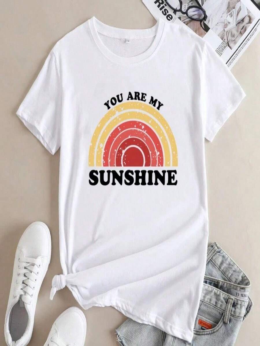 2025 Champion Tank Davis All Match American Fashion Brand Printed Men's And Women's Loose Summer Loose Short Sleeve T Shirt - 白色 - 查看 1