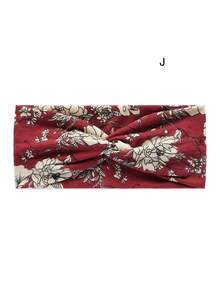 1 pieza Diadema deportiva de yoga estilo bohemio, diadema ancha elástica antideslizante para mujeres, bandas para el cabello que absorben el sudor para hacer ejercicio y correr, accesorios para el cabello de invierno para mujeres