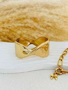 3pcs Minimalist Smooth Bangle Bracelet, Water Droplet And Chunky Bracelet Set, Gold Bracelet Set, Wide Bracelet,For Work, Daily,Party, Banquet, Ball Decor,Vintage And Unique Bracelets For Women's