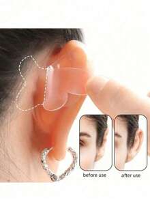 30pcs/18pcs/6pcs New Butterfly Shaped Ear Pads, Unique Design Same As Celebrities, With Windproof Ear Plugs - Multicolor - View 6