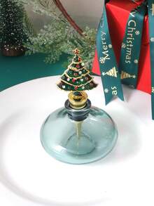 1pc,Bottle Stopper, Made Of Alloy Material, Christmas Theme Wine Cap, Reusable Kitchen Bottle Cap, Suitable For Ecorating Restaurant, Red Wine Stopper Fresh Keeping Wine Stopper - Multicolor - View 17