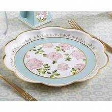Disposable Kitchenware - Pink, Aquamarine, Blue, Gold - View 4