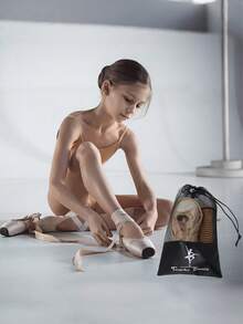 2 件芭蕾舞鞋袋、芭蕾舞鞋收纳袋、抽绳足尖鞋收纳袋、体操/芭蕾舞者抽绳手提包、悬挂式鞋子收纳袋、带网眼和天鹅绒口袋、适用于圣诞旅行和舞蹈课、便携式旅行芭蕾背包、可重复使用的时尚舞蹈包 - 彩色 - 查看 2