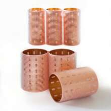 Jamshore 6 pezzi/set Bigodini termici in alluminio con setole rosa e nucleo dorato, autoadesivi, riscaldamento rapido, ricci magici senza calore, 90 mm, essenziali da viaggio, acconciatura, parrucchiere, capelli ricci, bigodini, arricciacapelli, ricci senza calore, bigodini per capelli, strumenti per capelli ricci, accessori per parrucchiere, barbiere, attrezzature per parrucchiere