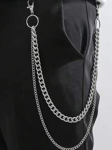 1 Peça Corrente de Cruz Gótica, Acessório de Moda Estilo Punk de Rua, Versátil para Uso Diário e Presentes