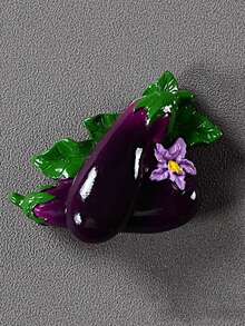 11pcs Cartoon Fruit & Vegetable Style Magnetic Resin Fridge Magnets, Natural Style Magnetic Fridge Stickers, Cute Decorative Pieces For Office Desk, Kitchen, Whiteboard, Storage Cabinet, Dishwasher, Home Decor, Valentine's Day Gift, Random Style - Multicolor - View 20