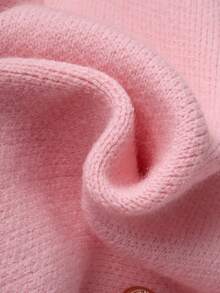 Women Knit Tops - Pink - View 4