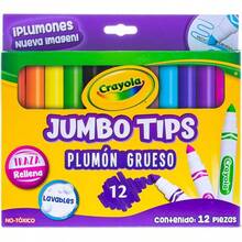 12 bolígrafos gruesos lavables - Plumones - Ver 5