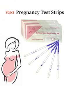 10/20pcs Pregnancy Test Strips,Family Inspection Early Pregnancy Test Paper Precision Cloud High Precision