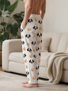 Custom Photo Pajama Pants - Personalized Pet Pajamas Pants For Men Women - Couple Face Pajamas Gift For Husband