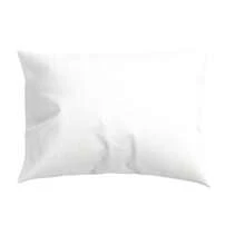 100% Cotton Pillowcase/Pillow Pad, 43x63cm, Washable, Reversible, Single Pillowcase, Soft, Suitable For Nursing Homes And Hotels - White - View 9