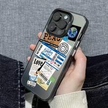 この携帯電話ケースはIMDカラーシルバープリントデザインを採用しており、シリーズの11、12、13、14、15、16 ProおよびシリーズのA05、A15、A25、A35、A55、S23、S24 Ultraに適しています。 QCHA - 半透明シルバー - チェックする 10
