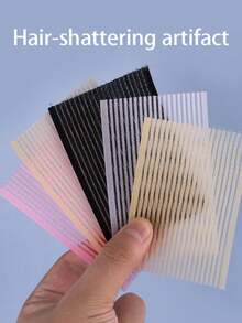 1 Stück/5 Stück bunte Nylon Haar Locken Schwarz Haken Gebrochene Haar Aufkleber Klettverschluss Selbstklebende Pony Aufkleber, Reiseaccessoires, Reisenotwendigkeiten, Frisur, Haarpflege, Haar, Reise, Haarprodukte, Haarwerkzeuge, Haarsachen, Friseur, Friseur Zubehör, Friseursalon, Friseurausrüstung