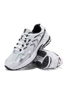 baasploa Men's Thick Sole Retro Mesh Running Shoes, Fashionable Thick Sole Casual Sports Shoes, Men's Lightweight Durable Running Shoes, Unisex Outdoor Casual Sports Shoes, Height Increasing Men's Hiking Shoes, Brand Fashion Shoes, Suitable For All Seasons Size 41-45