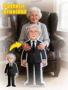 1pc Customized Pet Portrait Pillow - DIY Cat/Dog Stuffed Throw Pillow, Pet Lover Gift, Polyester Fiber Cushion, Perfect For Valentine's Day, Christmas, Thanksgiving, Birthday (10cm Without Zipper) - Multicolor - View 5