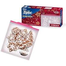 Bolsas de almacenamiento de alimentos de cuarto de galón, tecnología Grip 'n Seal para un agarre más fácil, abrir y cerrar,(120 Count (Holiday)) - Tipo 2 - Ver 2