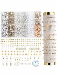 Natural Stone Beads Kit, Multicolor Asymmetrical Natural Stone Beads Kit For Jewelry Making, DIY Craft Bracelet Necklace Earrings, Friendship Gifts Decorate Accessories