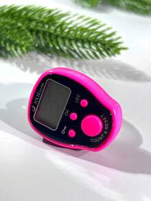 1 件多功能便捷电子计数器，带灯，多通道计数器，多功能锁定 5 通道显示屏，手指式计数环，适用于祈祷计数、仓库计数、人数计数等。 - 彩色 - 查看 15