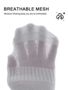 1/2/4 Pairs Men's Sports Socks, Nylon Material, Anti-Slip Gel, Suitable For Football, Running, Fitness Training, Yoga And Other Sports. Breathable Mid-Calf Socks, Long Cotton Sports Socks. Elegant And Comfortable, Soft And Casual, Suitable For Spring And Summer Wear. Elegant Japanese Style, Soft And Comfortable Japanese Casual Mid-Calf Socks.