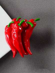 11pcs Cartoon Fruit & Vegetable Style Magnetic Resin Fridge Magnets, Natural Style Magnetic Fridge Stickers, Cute Decorative Pieces For Office Desk, Kitchen, Whiteboard, Storage Cabinet, Dishwasher, Home Decor, Valentine's Day Gift, Random Style - Multicolor - View 14