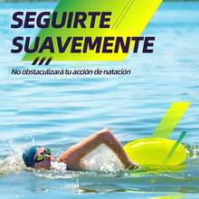 3PCS Boya Natacion Aguas Abiertas,Bolsa de Flotador de Natación Ajustable,Con capa de almacenamiento impermeable,Adecuado para nadar, pasear en bote, pescar, acampar y otros deportes acuáticos. - 1 - Ver 7