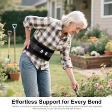 1 Stück Professionelle 4-Stangen Lendenwirbelstütze - Fortschrittlicher Lendengurt für schweres Heben, Bewegungsmangel, Arbeiter - Atmungsaktives Design für Männer & Frauen, Büro & Zuhause