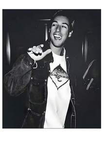 Adam Sandler Graphic Tee Funny Unisex Shirt For Movie Fans And Comedy Lovers - Black - View 4