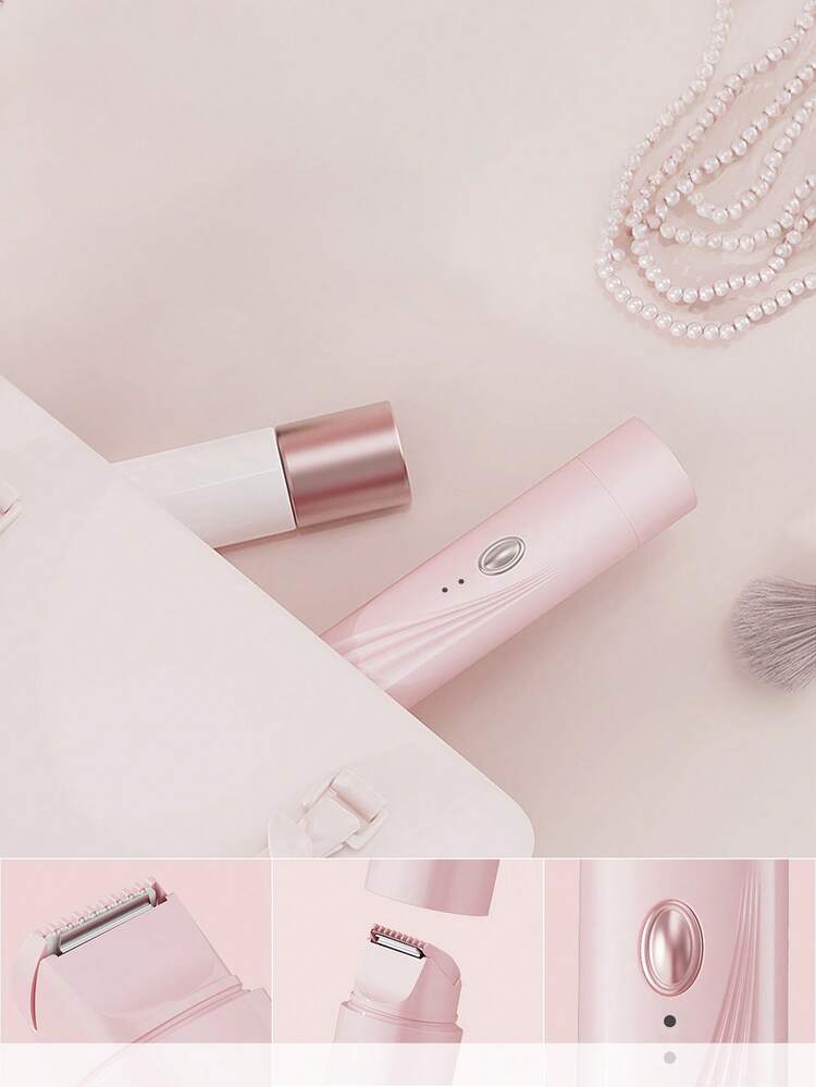 Women's Electric Shaver, Wireless, Dual Head Shaver, Mini Portable