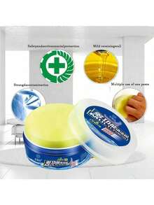 Pâte de nettoyage de décontamination murale. Pâte de nettoyage pour taches murales, graffitis et rénovation ménagère. Idéal pour offrir à la famille et aux amis comme cadeau de vacances. (Les modèles neufs et anciens sont envoyés de manière aléatoire)