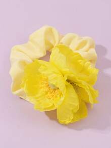 1 قطعة شريط شعر مطبوع بالزهور، متعدد الاستخدامات وأنيق للنساء، مناسب للاستخدام اليومي، حامل ذيل الحصان، ربطات الشعر، أربطة مطاطية للشعر، شرائط الشعر، حبل الشعر، ربطة شعر مطاطية