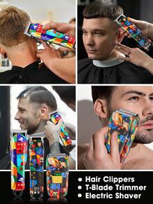 HIENA Halloween Limited Edition|Portable 3 Pieceshair Clipper Multifunctional Trimming Haircut/Shaving/Sideburns/Beard