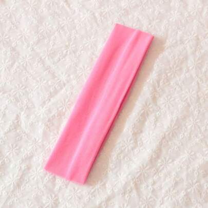 Faixa de Cabelo em Malha Elástica Tiara Esportiva Fitness Yoga Academia Dia Dia