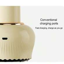 电动真空拔罐刮痧按摩器，带加热功能，适用于身体、背部、颈部、手臂按摩 - 綠色 - 查看 6