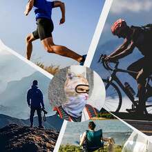 3D Cat/Dog Skiing Balaclava Hat With Ears Cute Animal Halloween Party Mask Lightweight Outdoor UV Protection Hat - Multicolor - View 2