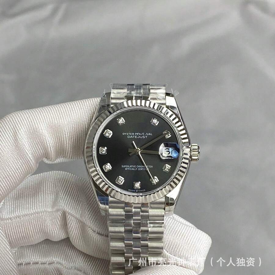 Reloj mecánico automático Laojia Oyster Perpetual Datejust de 31MM, reloj de zafiro para hombres y mujeres, luminoso, impermeable, directa de relojes de pulsera - 2 - Ver 1