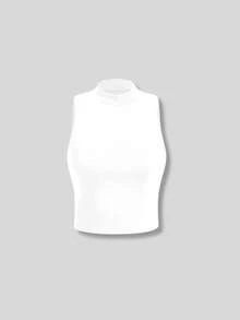 Women Tank Tops & Camis - Caramen, đen, be và trắng - Xem 8