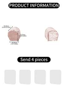 2件香槟色纯色绒布沙发扶手套（含4个夹子），经典简约设计，高弹力防尘沙发扶手保护套，防猫抓，可拆洗，适用于客厅、书房、卧室沙发扶手，浅灰色，深灰色，粉色 - 彩色 - 查看 13