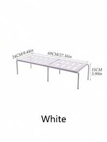 1/2 szt. Jednokolorowy, zdejmowany, teleskopowy stojak na buty, plastikowa półka na buty i kapcie, oszczędzająca miejsce w kuchni, salonie i akademiku. Można umieścić w przedpokoju, pod łóżkiem, w łazience i garderobie. Rozkładany i wzmocniony stojak na buty.