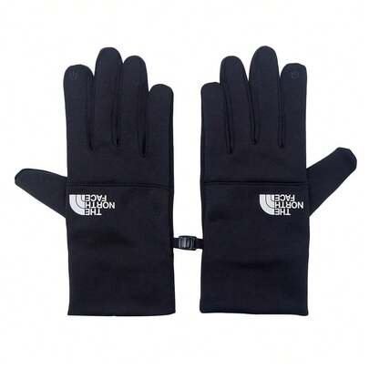 The North Face Men's And Women's Full-Finger Sports Gloves, Outdoor Daily Training Warm Gloves 4SHAKY4
