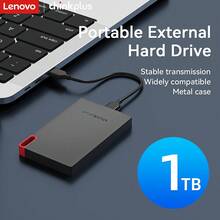 Lenovo Large-Capacity, High-Performance Solid-State Drive (SSD), With Strong Compatibility, Plug And Play, Extremely Fast Data Transmission, And Shortened Waiting Time - Black - View 11
