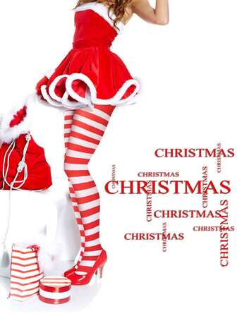 1 pieza Leggings a rayas de Navidad/Halloween para mujer, medias de fiesta, pantalones ajustados elásticos para fiestas navideñas, adecuados para fiestas de Navidad, cosplay