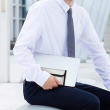 2200℉ Fireproof Waterproof Document Bag Secret File Pouch Cash Money Box - Grey - View 3