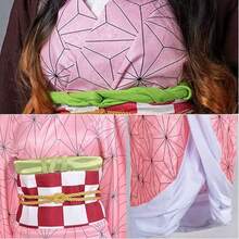 Complete Cosplay Costume For Women, Kochou Set, Suitable For All Saints' Day - Pink - View 5