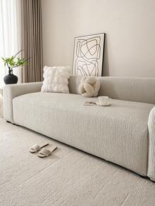 全新四季通用布艺套，弹力多功能全身沙发套，带枕套同款，可机洗，适用于卧室、客厅、办公室等家具防尘罩，也是秋冬季家居装饰的理想选择。 - 淺灰色 - 查看 4