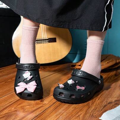 Crocs Men's And Women's Shoes 2026 New Classic Clogs Outdoor Casual Fashion Clogs Closed-Toe Slip-On Sandals/Slippers 10001-001