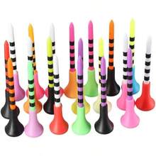 Mtxorvix 120 Piezas Tees de de Plástico,Tees Accesorios Adecuado para Campos de y Deportes al Aire Libre para Accesorios,Colores Mezclados - 83 mm - Ver 9