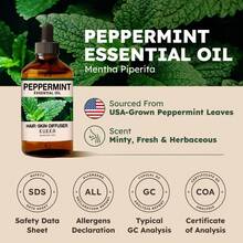 Orange Essential Oil - 4 Fl Oz - Essential Oil For Diffuser Sweetens Your Environment For Calmer Surroundings - Brazilian Orange Rinds, DIY Soap Making Scents - Peppermint - View 6