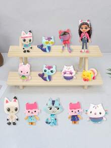 Figura de Gabby's Dollhouse, figura Gashapon modelo D de Gabby, estilo aleatorio, adecuada para decoración de mesa, decoración de habitación y piezas de automóvil. Este es un gran proyecto de decoración, un regalo de cumpleaños o festival perfecto, lo que lo convierte en un regalo ideal para familiares y amigos. - Multicolor - Ver 1
